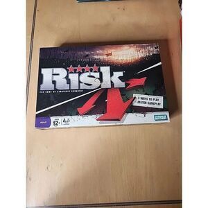 RISK 2008 Board Game Updated Hasbro 100% Complete
